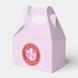 コールドヨーグルト スムージー フルーツ ジュース ショップ ロゴ 名前 フェイバーボックス