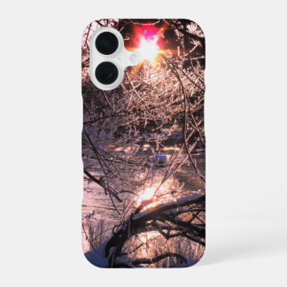 コールドリバー・ハフレンと太陽 iPhone 16ケース