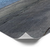 コールド春ハーバーロングアイランドニューヨーク ポスター (角)