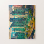 コールハーバーバンクーバー。 ジグソーパズル (縦)