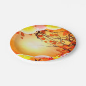 コールハーベストサンクスギビング秋秋 ペーパープレート (アングル)