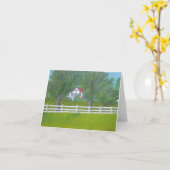 コールファームハウス カード (黄色い花)