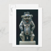 コールポットはニュー・キングダムの神Besの型枠にある。 ポストカード (正面/裏面)