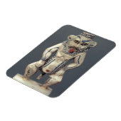 コールポット、エジプトの家庭神Besを描く マグネット (左側)