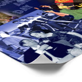 コールポルターコラージュポートレート ポスター (角)