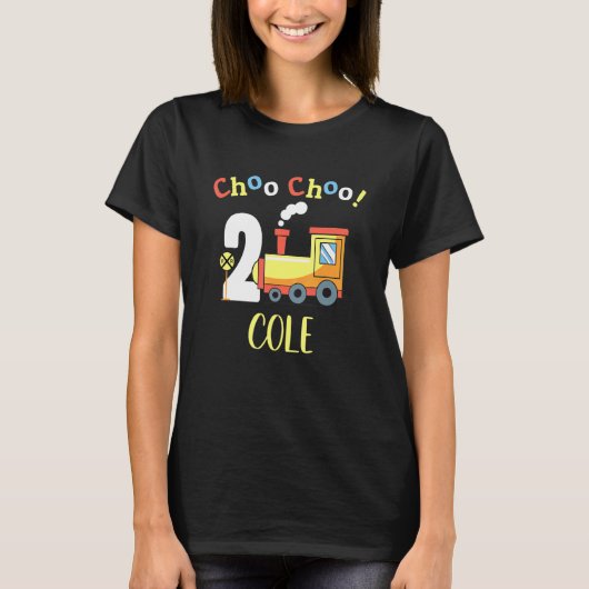 コール朝王二列車2番目の誕生日ターニング2 Tシャツ (正面)