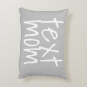 コール母文字母装飾用クッション アクセントクッション (裏面(縦))