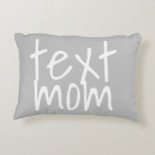 コール母文字母装飾用クッション アクセントクッション (裏面)