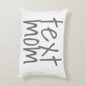 コール母文字母装飾用クッション アクセントクッション (裏面(縦))