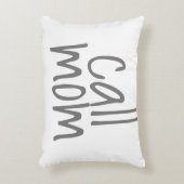 コール母文字母装飾用クッション アクセントクッション (正面(垂直))