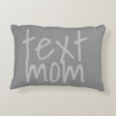 コール母文字母装飾用クッション アクセントクッション (裏面)