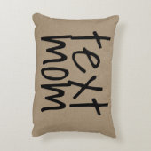 コール母文字母装飾用クッション アクセントクッション (裏面(縦))