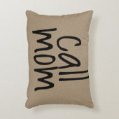 コール母文字母装飾用クッション アクセントクッション (正面(垂直))