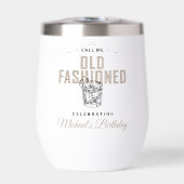 コール私オールドファッションドレトロウイスキー誕生日 (正面)