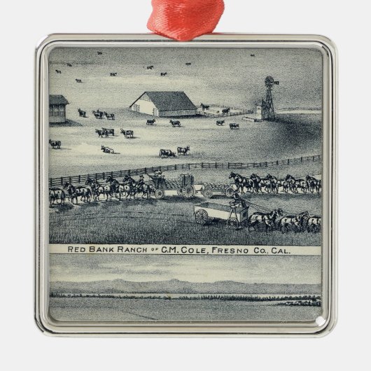 コール·ランチス メタルオーナメント (正面)