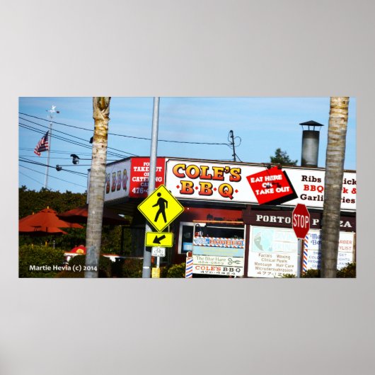 コールBBQ ポスター (正面)