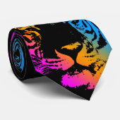 コーレイタイガー新波タイガー顔タイ ネクタイ (ロール)