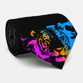 コーレイタイガー新波タイガー顔タイ ネクタイ (ロール)