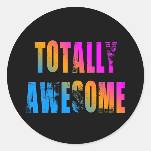 コーレイタイガー1980年のレトロ全素晴らし体 ラウンドシール (正面)