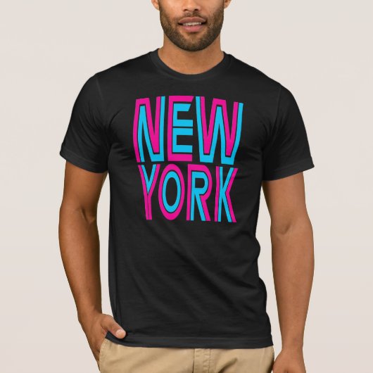 コーレイタイガー80sスタイルニューヨーク tシャツ (正面)