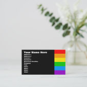 コーレイタイガー80sレトロレインボー 名刺 (スタンド正面)