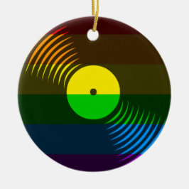 コーレイタイガー80sレトロレコードオーナメント セラミックオーナメント