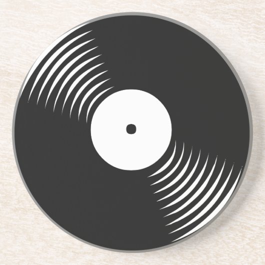 コーレイタイガー80sレトロヴィンテージレコードCoaster コースター (正面)