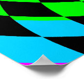 コーレイタイガー80sヴィンテージオペアート ポスター (角)