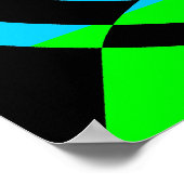 コーレイタイガー80sヴィンテージオペアート ポスター (角)