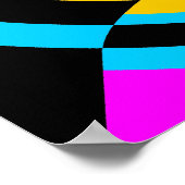 コーレイタイガー80sヴィンテージオペアート ポスター (角)