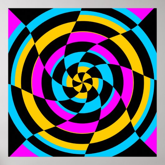 コーレイタイガー80sヴィンテージオペアート ポスター (正面)