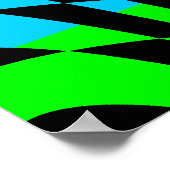 コーレイタイガー80sヴィンテージオペアート ポスター (角)