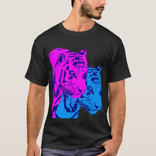 コーレイタイガー80sヴィンテージツインタイガース tシャツ (正面)