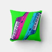 コーレイタイガー80sヴィンテージネオンキタール クッション (正面)