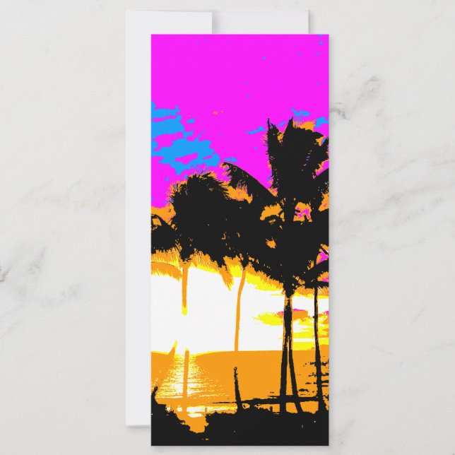 コーレイタイガー80sヴィンテージパームツリーズサンセット (正面)