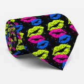 コーレイタイガー80sヴィンテージリップ&スターズキス ネクタイ (ロール)