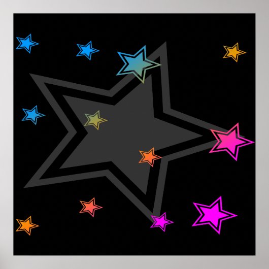 コーレイタイガー80sヴィンテージ星 ポスター (正面)