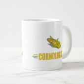 コーンおもしろい ジャンボコーヒーマグカップ (正面右)