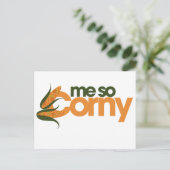 コーンおもしろい ポストカード (スタンド正面)