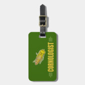 コーンおもしろい ラゲッジタグ (正面縦)