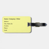 コーンおもしろい ラゲッジタグ (裏面横)