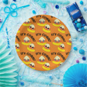 コーンだ！キャンディーコーンハロウィーン ペーパープレート (パーティー)