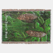 コーンとニードル スローブランケット (正面)