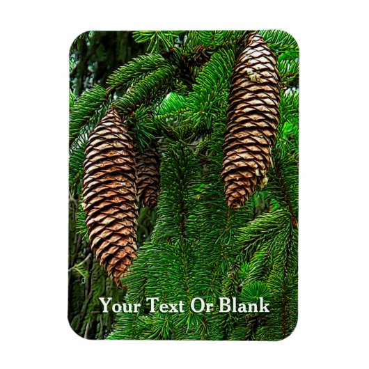 コーンとニードル マグネット (縦)