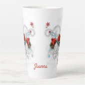 コーンとベル カフェラテマグ (正面)