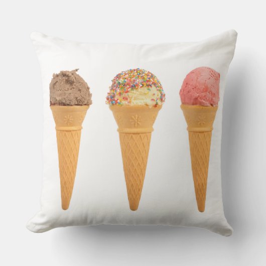 コーンのスロー枕 クッション (正面)