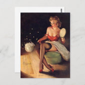 コーンのピン立て ポストカード (正面/裏面)