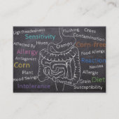 コーンアレルギー啓発プロモカード エンクロージャーカード (正面)