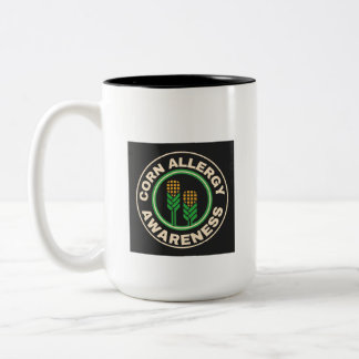 コーンアレルギー認識度 ツートーンマグカップ