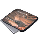 コーンウォールのセント・マイケル・山は、あなたの言葉を置きなさい ラップトップスリーブ (正面下部)